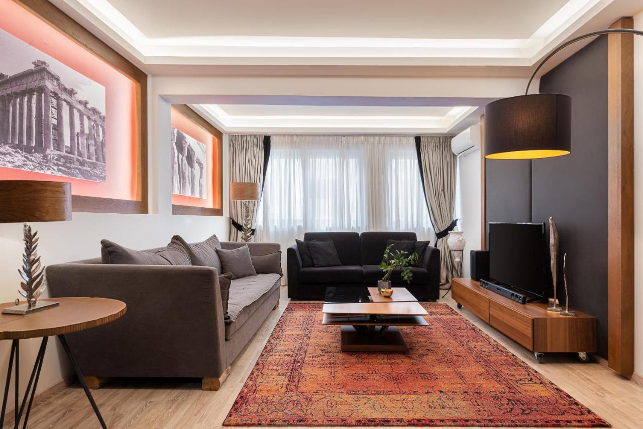 Ferienwohnung Acropolis Luxury Living Athen Exterior foto